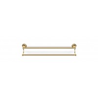 Рушникотримач подвійний 60см, золото, Swarovski 2122202A-PVDG- CLASSIC GOLD