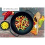 Чугунная сковорода Fabiano W 280 BLACK WOK