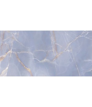 Керамогранит Golden Tile Terragres Onyx Blue голубой 300х600