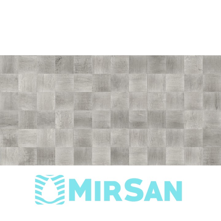Kерамическая плитка Golden Tile Abba Стена Wood mix серый 300х600