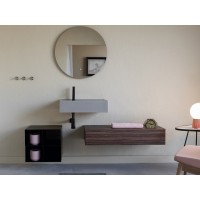 Комлект для ванної кімнати для умивальника 80 см Solid Scarabeo