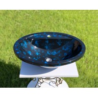 Раковина з литого каменю Snail Омега в кольорі