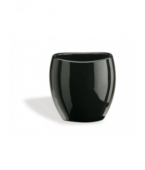 Настольный керамический стакан StilHaus Zefiro 653.NE черный