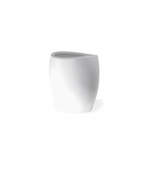 Настольный керамический стакан StilHaus Zefiro 653.01 белый
