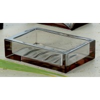 Настольная стеклянная мыльница StilHaus Rettangolo 1127.FU прозрачный