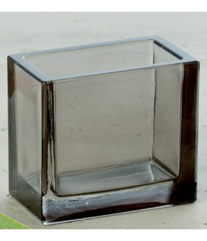 Настольный стеклянный стакан StilHaus Rettangolo 1128.FU прозрачный