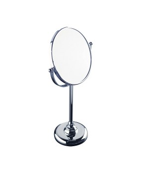 Настольное косметическое зеркало с 3-х кратным увеличением StilHaus Ingranditori 752.08 хром