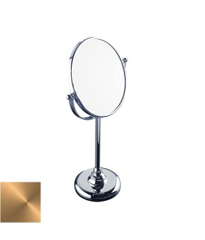 Настольное косметическое зеркало с 3-х кратным увеличением StilHaus Ingranditori 752.25 бронза