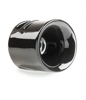 Дозатор керамический + подставка для зубных щёток StilHaus Eco 1160 nero черный