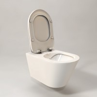 Унітаз підвісний Volle Aiva 13-68-526 з сидінням Slim slow-closing