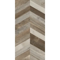 Kерамическая плитка APE Dock CHEVRON BROWN RECT 1200×600×8
