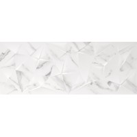 Kерамическая плитка Azulev Calacatta KITE WHITE MATT SLIMRECT 650×250×6