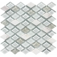 Декоративная мозаика Bareks T04 279x301 мрамор,стекло
