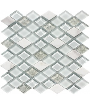 Декоративная мозаика Bareks T04 279x301 мрамор,стекло