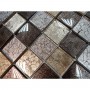 Декоративная мозаика Bareks Mix Grey 300x300 cтекло
