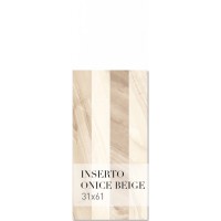 Kерамическая плитка Bellavista Onice Beige Inserto 310x610x8 391805