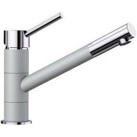 Кухонный каменный смеситель Blanco KANO Хром/Жемчужный (525035)
