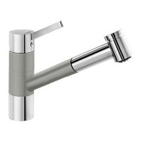 Кухонный каменный смеситель Blanco TIVO-S Хром/Жемчужный (520755)