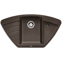 Кам'яна кухонна мийка ZIA 9 E SILGRANIT PuraDur кава Blanco 515074