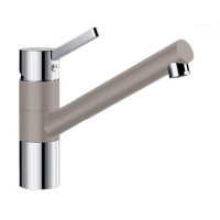 Кухонный каменный смеситель Blanco TIVO Хром/Серый беж (517609)