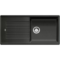 Кухонна кам'яна мийка ZIA XL 6 S SILGRANIT PuraDur чорний Blanco 526024