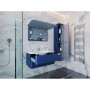 Дзеркальна шафа Velluto - 100 синій Botticelli