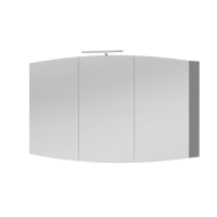 Дзеркальна шафа Rimini UMC-110 білий Botticelli