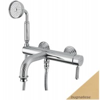 Смеситель для ванны в комплекте золото Bugnatese Athena ATHDO8502