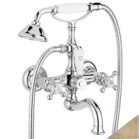 Смеситель для ванны в комплекте бронза Bugnatese Arcadia ARCBR8300