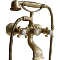 Смеситель для ванны в комплекте бронза Bugnatese Lady LADBR900