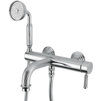 Смеситель для ванны в комплекте хром Bugnatese Athena ATHCR8502