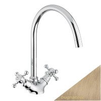 Смеситель для кухни Lady бронза Bugnatese Cucina LADBR951