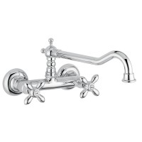 Смеситель для кухни Princenton Plus с изливом 25 см хром Bugnatese Cucina PRPCR8052
