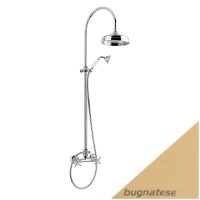 Душевая система в комплекте золото Bugnatese Arcadia ARCDO8347C