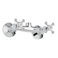 Смеситель для душевой системы под вывод 3/4" хром Bugnatese Lady LADCR947