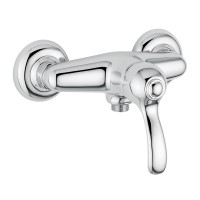 Смеситель для душа белый,золото Bugnatese Lem LEMCODO1938