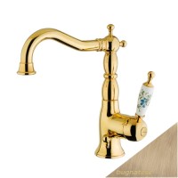 Смеситель для кухни Oxford c ручкой типа Ceram Fiora бронза Bugnatese Cucina OXBR6382 ceram fiora