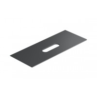 Стільниця керамічна Catalano Horizon 125x50 см, nero mat