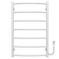 Рушникосушарка електрична Класік П7 500х800 Deffi нержавіюча сталь (Білий, EF16, Праве підключення)