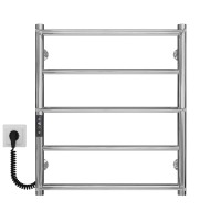 Рушникосушарка електрична Ladder П5 500х600 Deffi нержавіюча сталь (Хром, JD03, Ліве підключення)