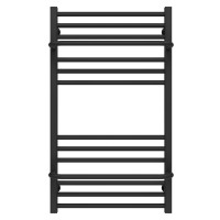 Рушникосушарка водяна Sigma П14 500х900 Deffi нержавіюча сталь (Чорний, Бокове праве підключення)