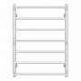 Рушникосушарка водяна Ladder П7 500х700 Deffi нержавіюча сталь (Білий, Нижнє підключення)