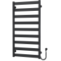 Рушникосушарка електрична Harmony П9 500х1000 Deffi фарбована сталь (Чорний, JD04, Праве підключення)