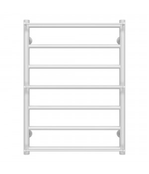 Рушникосушарка водяна Ladder П7 500х700 Deffi нержавіюча сталь (Білий, Бокове праве підключення)