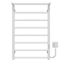 Рушникосушарка електрична Терма П8 500х800 Deffi нержавіюча сталь (Білий, WD03, Праве підключення)