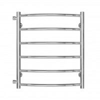 Рушникосушарка водяна Класік П6 500х600 Deffi нержавіюча сталь (Хром, Бокове ліве підключення)