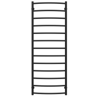 Рушникосушарка водяна Класік П13 500х1400 Deffi нержавіюча сталь (Чорний, Нижнє підключення)