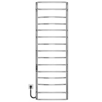 Рушникосушарка електрична Аквамікс П15 500х1600 Deffi нержавіюча сталь (Хром, JD03, Ліве підключення)
