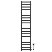 Рушникосушарка електрична Avast П16 300х1600 Deffi фарбована сталь (Чорний, JD04, Праве підключення)