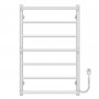 Рушникосушарка електрична Ladder П7 500х800 Deffi нержавіюча сталь (Білий, EF16, Праве підключення)